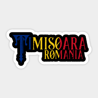 Timisoara Romania Sticker